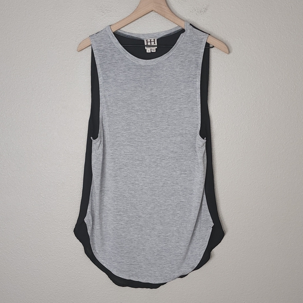 Haute Hippie Two Tone Modal Tank Top